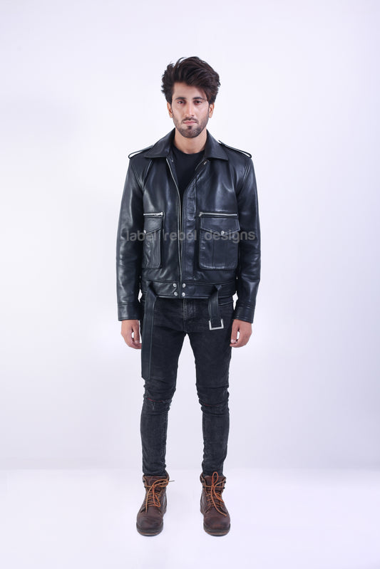 Timeless Black Leather Jacket